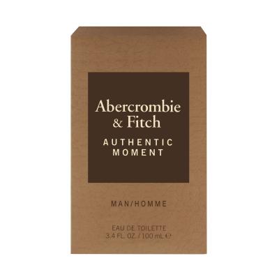 Abercrombie &amp; Fitch Authentic Moment Eau de Toilette für Herren 100 ml