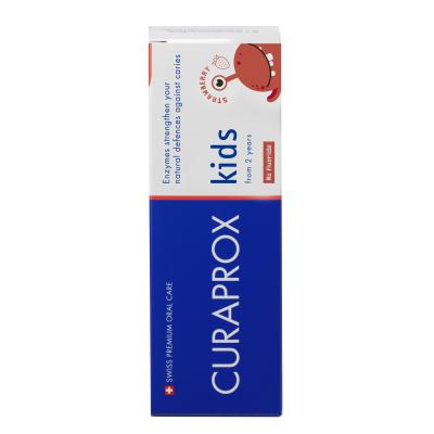 Curaprox Kids Toothpaste No Fluoride Strawberry Zahnpasta für Kinder 60 ml