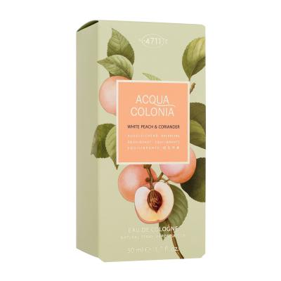 4711 Acqua Colonia White Peach &amp; Coriander Eau de Cologne 50 ml