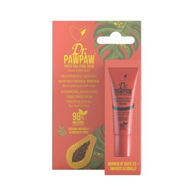 Dr. PAWPAW Balm Tinted True Coral Lippenbalsam für Frauen 10 ml