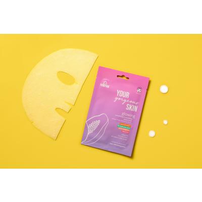 Dr. PAWPAW Your Gorgeous Skin Glowing Sheet Mask Gesichtsmaske für Frauen 25 ml