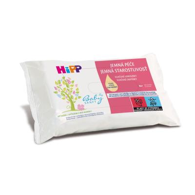 Hipp Babysanft Gentle Caring Wet Wipes Reinigungstücher für Kinder 56 St.