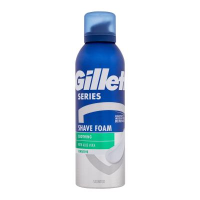 Gillette Series Sensitive Rasierschaum für Herren 200 ml