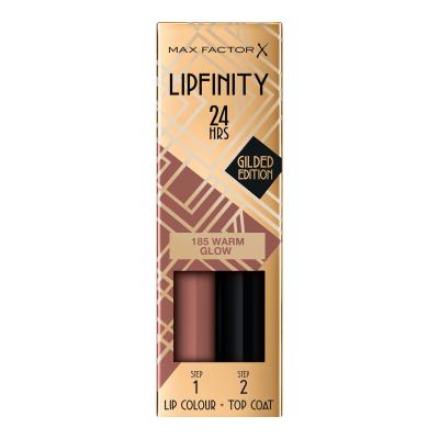 Max Factor Lipfinity 24HRS Lip Colour Lippenstift für Frauen 4,2 g Farbton  185 Warm Glow
