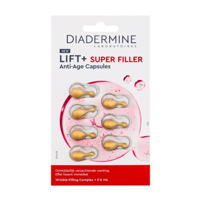 Diadermine Lift+ Super Filler Capsules Gesichtsserum für Frauen 7 St.