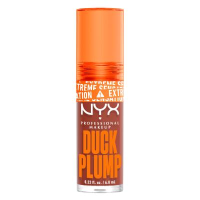 NYX Professional Makeup Duck Plump Lipgloss für Frauen 6,8 ml Farbton  05 Brown Applause