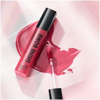 Catrice Shine Bomb Lip Lacquer Lippenstift für Frauen 3 ml Farbton  050 Feelin Berry Special