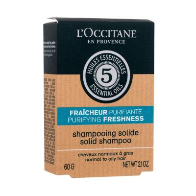 L&#039;Occitane Aromachology Purifying Freshness Solid Shampoo Shampoo für Frauen 60 g