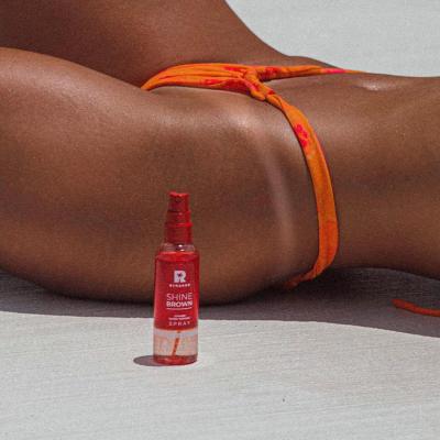 Byrokko Shine Brown Watermelon 2-Phase Super Tanning Spray Sonnenschutz für Frauen 104 ml