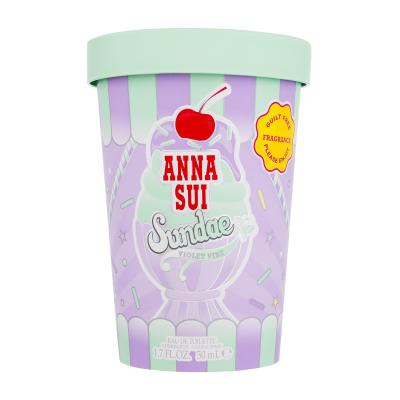 Anna Sui Sundae Violet Vibe Eau de Toilette für Frauen 50 ml