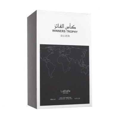 Lattafa Pride Winners Trophy Silver Eau de Parfum für Herren 100 ml