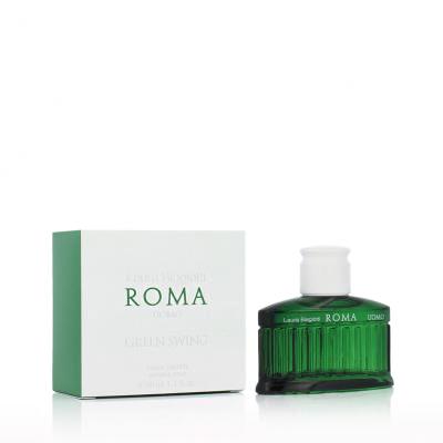 Laura Biagiotti Roma Uomo Green Swing Eau de Toilette für Herren 40 ml