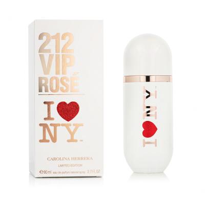 Carolina Herrera 212 VIP Rosé I Love NY Eau de Parfum für Frauen 80 ml