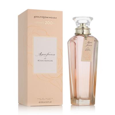 Adolfo Dominguez Agua Fresca de Rosas Blancas Eau de Toilette für Frauen 200 ml