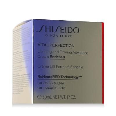 Shiseido Vital Perfection Uplifting and Firming Cream Enriched Tagescreme für Frauen 50 ml