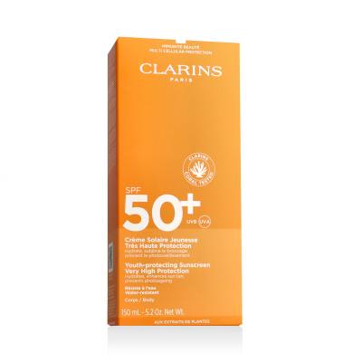 Clarins Sun Care Youth-Protecting Body Sunscreen SPF50+ Sonnenschutz 150 ml