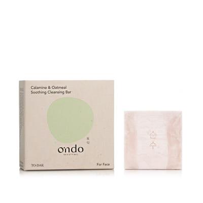Ondo Beauty 36.5 TO-DAK Calamine &amp; Oatmeal Soothing Cleansing Bar Seife 70 g