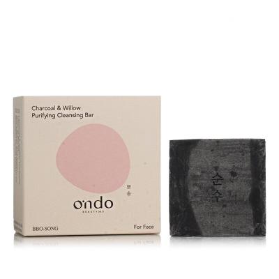 Ondo Beauty 36.5 BBO-SONG Charcoal &amp; Willow Purifying Cleansing Bar Seife 70 g