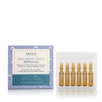 Praxis Laboratorios Hyaluronic Praxis Ampoules Gesichtsserum 6x2 ml