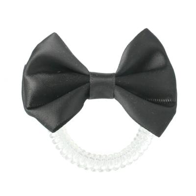 Invisibobble Bowtique Spiral Hair Ring Haargummi für Frauen 1 St. Farbton  True Black