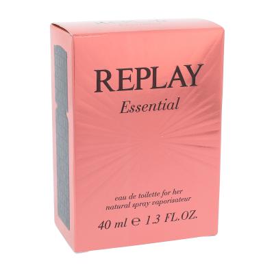 Replay Essential For Her Eau de Toilette für Frauen 40 ml