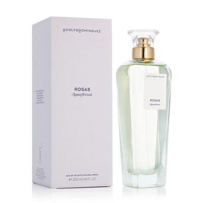 Adolfo Dominguez Agua Fresca de Rosas Eau de Toilette für Frauen 200 ml