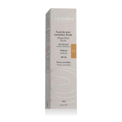 Avene Couvrance Fluid Foundation Corrector SPF20 Foundation für Frauen 30 ml Farbton  2.0 Natural