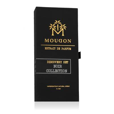 Moudon Discovery Set Noir Collection Geschenkset Extrait de Parfum 6 x 3 ml