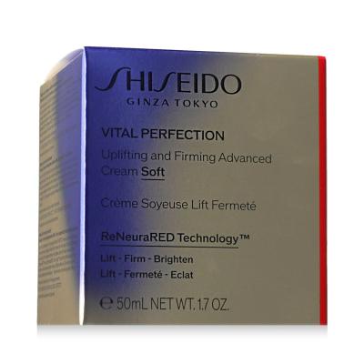Shiseido Vital Perfection Uplifting &amp; Firming Advanced Cream Soft Tagescreme für Frauen 50 ml