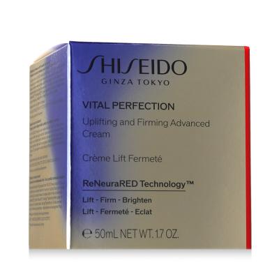 Shiseido Vital Perfection Uplifting &amp; Firming Advanced Cream Tagescreme für Frauen 50 ml