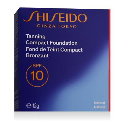 Shiseido Sun Protection Tanning Compact Foundation SPF10 Foundation für Frauen 12 g Farbton  Natural