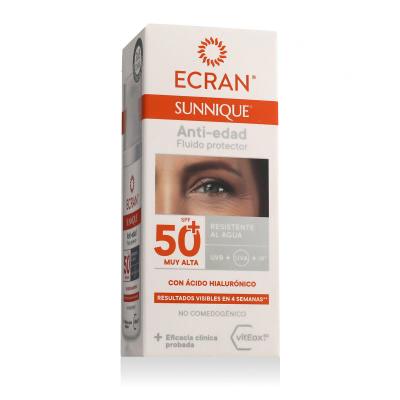 Ecran Sunnique Anti-Aging Protective Fluid SPF50+ Sonnenschutz fürs Gesicht 50 ml