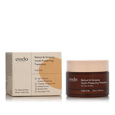 Ondo Beauty 36.5 TOK-TOK Retinol &amp; Ginseng Youth-Preserving Treatment Tagescreme 50 ml
