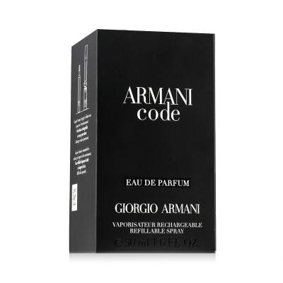 Giorgio Armani Code Eau de Parfum für Herren Nachfüllbar 50 ml
