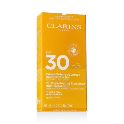 Clarins Sun Care Youth-Protecting Face Sunscreen SPF30 Sonnenschutz fürs Gesicht für Frauen 50 ml
