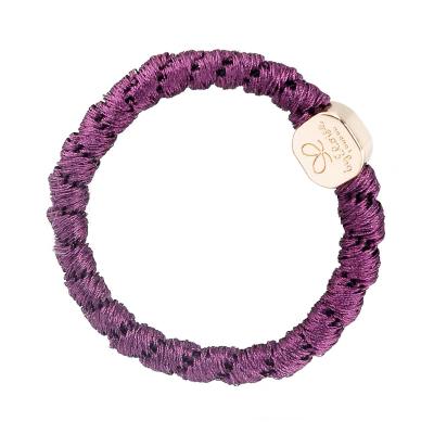 By Eloise London Gold Nugget Haargummi für Frauen 1 St. Farbton  Purple