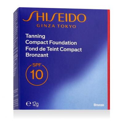 Shiseido Sun Protection Tanning Compact Foundation SPF10 Foundation für Frauen 12 g Farbton  Bronze