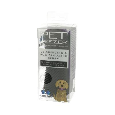 Tangle Teezer Pet Teezer De-Shedding &amp; Dog Grooming Brush Haarbürste 1 St. Farbton  Purple