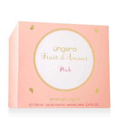 Emanuel Ungaro Fruit d&#039;Amour Pink Eau de Toilette für Frauen 100 ml