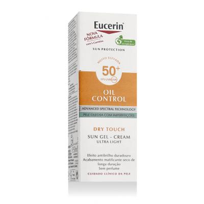 Eucerin Sun Oil Control Dry Touch Face Sun Gel-Cream SPF 50+ Sonnenschutz fürs Gesicht 50 ml