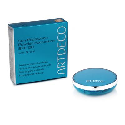 Artdeco Sun Protection Powder Foundation SPF50 Foundation für Frauen 9,5 g Farbton  Neutral 20 Cool Beige