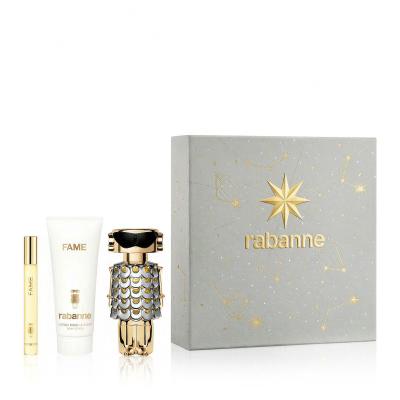 Paco Rabanne Fame Geschenkset EDP 80 ml + Körperlotion 100 ml + EDP 10 ml