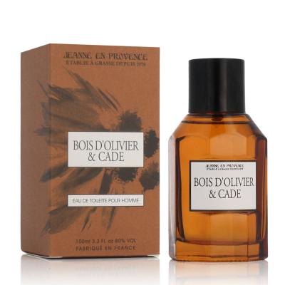 Jeanne en Provence Bois d'Oliver &amp; Cade Eau de Toilette für Herren 100 ml