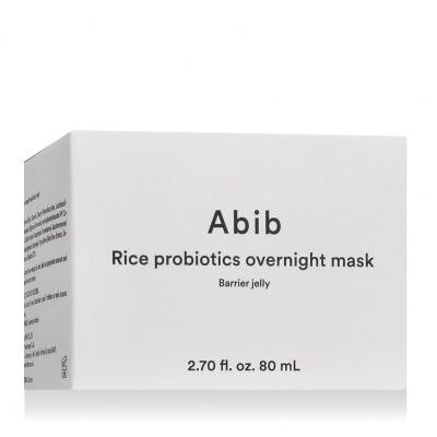 Abib Rice Probiotics Overnight Mask Barrier Jelly Gesichtsmaske 80 ml