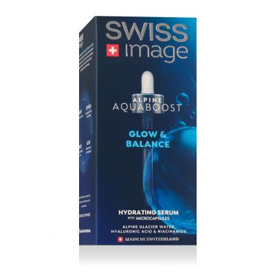 Swiss Image Alpine Aquaboost Glow &amp; Balance Hydrating Serum Gesichtsserum 30 ml