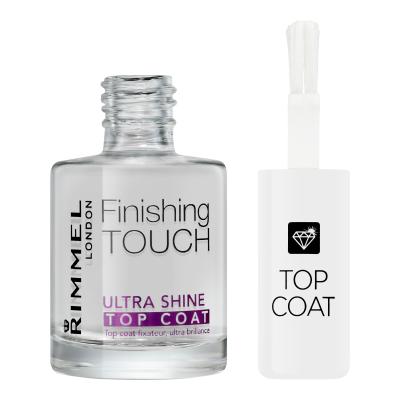 Rimmel London Finishing Touch Ultra Shine Top Coat Nagellack für Frauen 12 ml