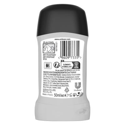 Rexona Men Invisible Black + White Antiperspirant für Herren 50 ml