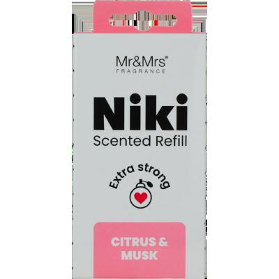 Mr&amp;Mrs Fragrance Niki Refill Citrus &amp; Musk Autoduft Nachfüllung 1 St.