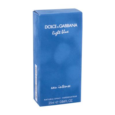 Dolce&amp;Gabbana Light Blue Eau Intense Eau de Parfum für Frauen 25 ml