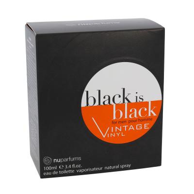 Nuparfums Black is Black Vintage Vinyl Eau de Toilette für Herren 100 ml